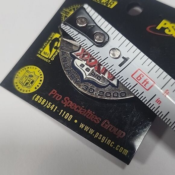 PSG Super Bowl XXXIV Pin Atlant Georgia January 30, 2000 - Picture 3 of 4